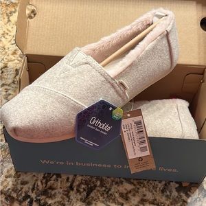 Brand new with tags, Toms slip on shoes